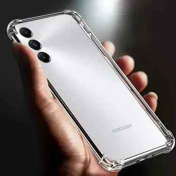 Чехол Funda для Samsung A05s, утолщенная подушка безопасности, ударопрочный прозрачный мягкий чехол для телефона TPU для Galaxy A05, прозрачная задняя крышка A 05s for samsung A05s прозрачный