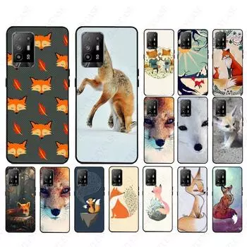 Чехол Funda Fox Soft Shell для телефона для oppo Realme 8Pro 6PRO 6i 7pro 9i 9pro C11 C21Y C21 C25Y C25S C3 Q3S XT, чехлы Realme 6