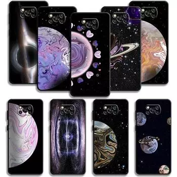 Чехол Galaxy Celestial Body Love для Xiaomi Poco X3 Nfc X4pro X5 M3 для Mi 12 13 11 10 10t 8 Note10 Lite 11ultra 11t Pro F1 For Mi Note 10 Lite