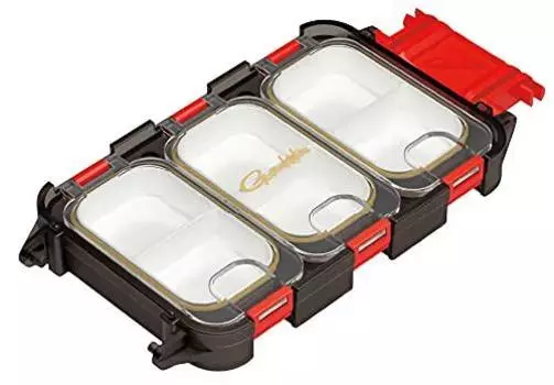 Чехол Gamakatsu Quick Case черный (2 комнаты) ГМ-2484 чёрный