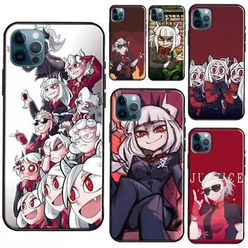 Чехол Game Girl Helltaker для iPhone 13 11 14 Pro Max 12 mini, полное покрытие для iPhone XR XS Max X 7 8 Plus SE 2020 iPhone 6 6s