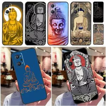 Чехол Гаутама Будда для Realme C21Y C25Y C25s C11 C15 C21 C30 C35 Realme 10 9 8 Pro 8i 9i GT 2 Pro Neo 3T Realme C21Y C25Y