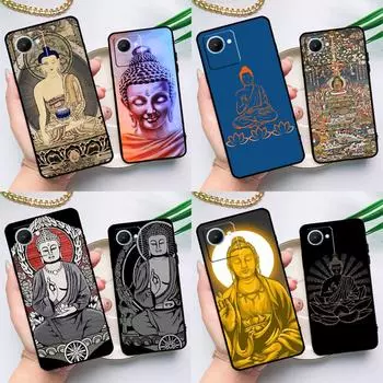 Чехол Гаутама Будда для Realme C55 C33 C31 C35 C30 C11 C15 C25s C21Y GT Neo 5 3T 2T 8 9 10 11 Pro Plus Realme 10 4G