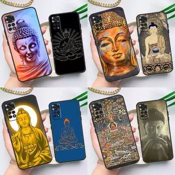 Чехол Gautama Buddha для Xiaomi Redmi Note 12 11 10 9 8 Pro Note 8T 9S 10S 11S Redmi 10 10C 12C 9C Cover Redmi 9T