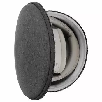 Чехол Geekria Case Sheild для наушников, совместимый с жестким чехлом для путешествий, жесткий чехол, совместимый с SENHEISER MOMENTUM Sony, в комплект входит чехол для хранения 3,