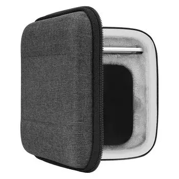 Чехол Geekria Case UltraShell, совместимый с жестким чехлом, дорожный жесткий чехол, совместимый с Appl TV 4K с чехлом для хранения (Серый)