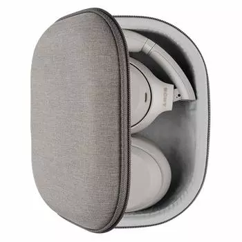Чехол Geekria совместим с чехлом для наушников Sony WH-1000XM4, WH-XB900N, WH1000XM3, WH-1000XM3, WH1000XM2, MDR1000X и т. д.. (платиновый