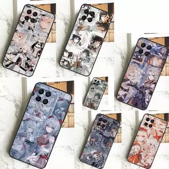 Чехол Genshin Impact Aesthetics для Samsung Galaxy M13 M33 M53 M52 M32 M12 M14 M34 M54 M11 M21 M51 M15 M55 M31s M20 Samsung M54