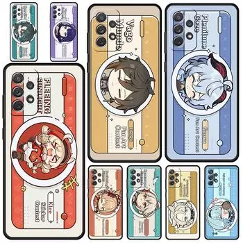 Чехол Genshin Impact Game Money Art для телефона Samsung Galaxy A13 A51 A71 A21S A12 A11 A31 A41 A23 A53 A73 A52 A32 5G A03S Samsung A03s