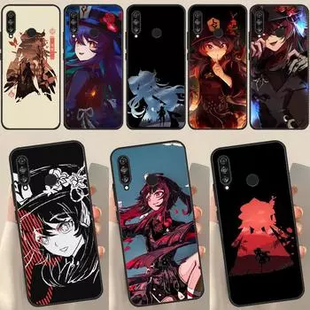 Чехол Genshin Impact Hu Tao для Honor 50 8X 9X 10i, чехол для Huawei P30 P40 Lite P50 P20 Pro P Smart 2019 Nova 5T Honor 9X