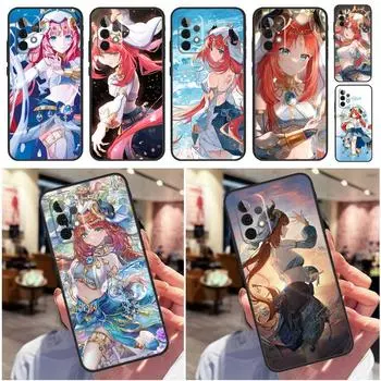 Чехол Genshin Impact Nilou для Samsung Galaxy A52 A72 A13 A33 A53 A73 A51 A71 A50 A04S A52S A12 A22 A32 Samsung A53 5G
