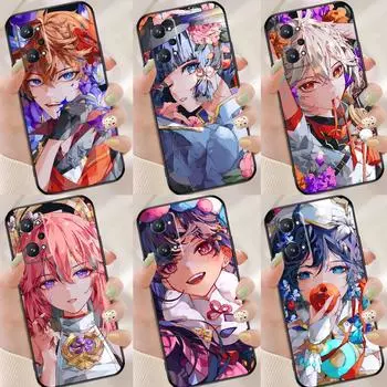 Чехол Genshin Impact Raiden Shogun Baal для Realme GT Neo 2 GT Master C21 8 Pro 8i, чехол для OnePlus Nord 2 8T 9R 9 Pro Realme GT(Neo)