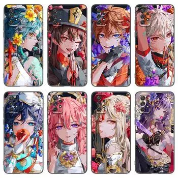 Чехол Genshin Impact Raiden Shogun Baal для Samsung A21 A30 A50 A52 S A13 A22 A23 A32 A53 A73 5G A11 A12 A31 A33 A51 A70 A71 A72 Samsung A04 4G