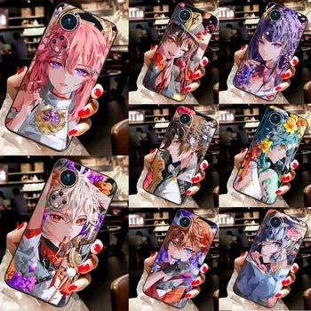 Чехол Genshin Impact Raiden Shogun Baal для Honor 50 Lite для Huawei P40 Lite P20 P30 Pro Nova 9 5T P Smart 2019 2021 Huawei P20
