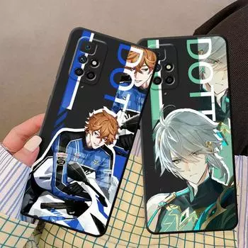 Чехол Genshin Impact с рисунком мультфильма для Samsung Galaxy S20 S22 S21 S23 5g Note 20 Ultra 10 Plus 8 9 S20 Fe Note9, силиконовый чехол-капа Samsung Note 20