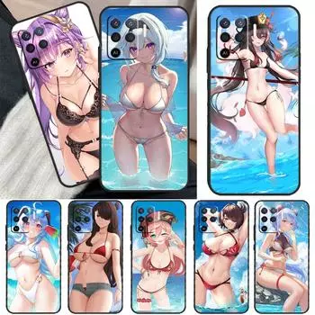 Чехол Genshin Impact Sexy Cute Girl для OPPO Find X5 X3 Pro A15 A74 A54 A94 A93 A91 A5 A9 A31 A53 2020 A53S A52 A72 OPPO A1K