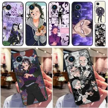 Чехол Genya Shinazugawa Kimetsu no Yaiba для Honor 70 50 X7 X9 X8, чехол для Huawei P40 Lite P20 P30 Mate 50 Pro P Smart 2019 Huawei Mate 50 Pro