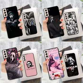 Чехол Ghostface Scream для Samsung Galaxy S21 FE S8 S9 S10 Plus Note 10 Note 20 Ultra S20 FE S22 Ultra Coque Galaxy S8 Plus
