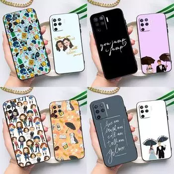 Чехол Gilmore Girls для OPPO Find X5 X3 Lite Pro A15 A16 A52 A72 A5 A9 A31 A53 A83 A93 A54 A74 A94 Find X5 Pro