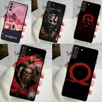 Чехол God of War для Samsung Galaxy S24 S23 S22 Ultra Note 10 Plus Note 20 S9 S10 S20 S21 FE Задняя крышка Galaxy S23 FE
