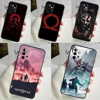 Чехол God of War для Samsung Galaxy A55 A35 A25 A15 A51 A71 A12 A32 A52 A13 A33 A53 A14 A34 A54 Samsung A34 5G