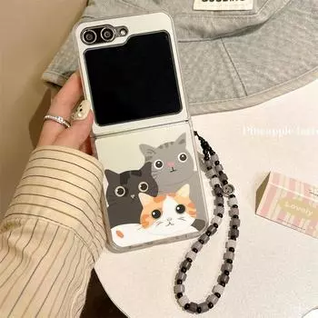 Чехол Gray Cat Huawei Pocket2 для Oppo Find N2, браслет Samsung Z Flip5.