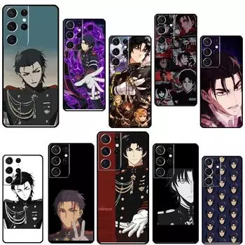 Чехол Guren Ichinose Owari no Seraph для Samsung Galaxy S21 S22 Ultra S20 FE S8 S9 S10 Note 10 Plus Note 20 Ultra Coque Galaxy S10 Plus