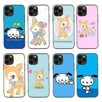 Чехол H-1 Robowan Humingmint Black Sofe для iPhone 16, 15 Plus, 14, 13 Mini, 12, 11 Pro, 8, 6, 6S SE, 5 XR, XS Max, Realme C30, C33, C32, 9I, VIVO, V29, V27, V23, Y36 VIVO V23E 5G кожа буйвола