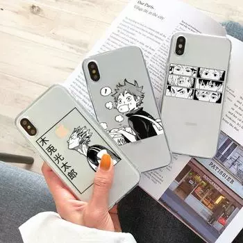 Чехол Haikyuu Love для волейбола Samsung Galaxy A31 A21S A20E A12 A10 A40 A50 A51 A70 A71 A32 A52 A72 S10 S20 FE S21 Plus, чехол из ТПУ S8