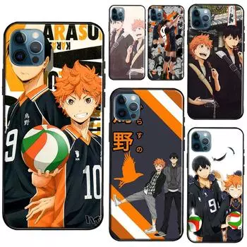 Чехол Haikyuu Shoyo Hinata Tobio Kageyama для iPhone 13 11 14 Pro Max 12 mini, полное покрытие для iPhone XR XS Max X 7 8 Plus SE 2020 iPhone 6 6s
