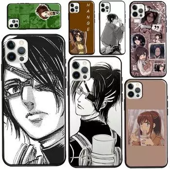 Чехол Hange Zoe Attack on Titan с аниме для iPhone 12 Pro Max 13 mini 6S 7 8 Plus SE 2020, чехол для iPhone 11 Pro Max XS X XR iphone 5 5S SE