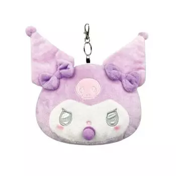 Чехол Hatayama Shoji Sanrio Face Reel Pass Case Angel Baby Kuromi В11 x Ш13 см 63202598 прибл.