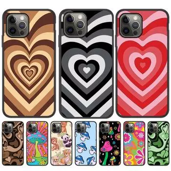 Чехол Heart Circle для iPhone 13 Pro Max, чехол для iPhone 11, 12 Pro XS Max 7, 8 Plus XR X Mini 6, 6S SE 2020, чехол для iPhone11 Fundas Coque iPhone X XS