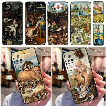 Чехол Hieronymus Bosch Art для POCO F3 F4 X4 GT M5 M4 X3 Pro Чехол для Xiaomi 11T Pro 13 12X 11 12 Lite 12T Pro Mi 12