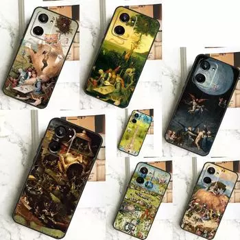 Чехол Hieronymus Bosch для Realme C55 C53 C67 GT Neo 5 6 9 10 11 12 Pro Plus C11 C25 C21Y C30 C31 C33 C35 C51 Realme C15