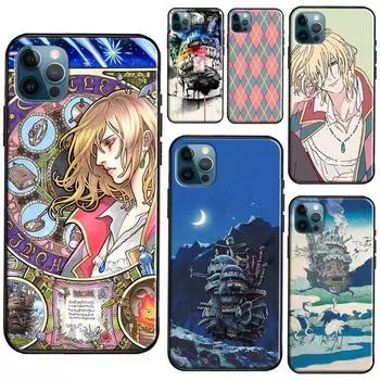 Чехол «Ходячий замок Хаула» для iPhone XR X XS Max SE 2020 7 8 Plus, чехол для телефона iPhone 11 14 12 13 Pro Max Mini iPhone 6 6s