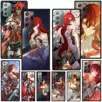 Чехол Honkai Star Rail Argenti для Samsung Galaxy Note 10 Plus 20 Ultra 9 8, чехол из ТПУ для телефона, черный мягкий корпус, Funda Capa Samsung Note 8