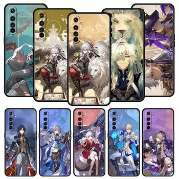 Чехол Honkai Star Rail Blade Jing Yuan для Realme GT Neo 2 3 3T для Realme 11 10 9 8 7 6 GT2 Pro Plus C21 C11 C25 C35 Realme 9Pro Plus