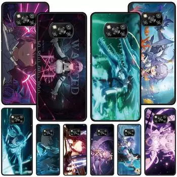 Чехол Honkai Star Rail для Xiaomi Poco X5 X3 NFC M5s F3 M4 M3 M2 Pro, черный, мягкий, силиконовый чехол для телефона Xiaomi Poco F3