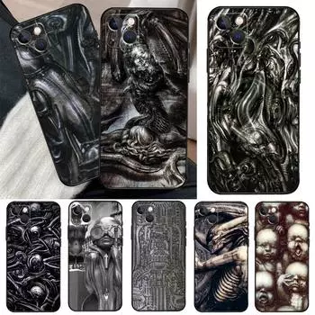 Чехол Hr Giger Li II для iPhone 13 14 Pro Max 11 12 Mini 6S 7 8 Plus SE 2020 2022 X XR XS MAX, чехол iPhone 8