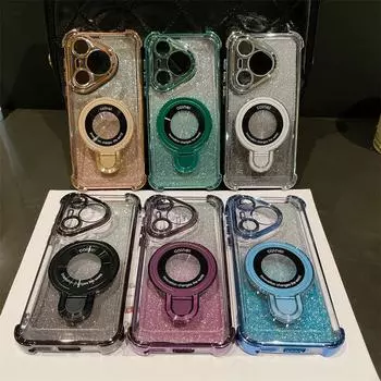 Чехол Huawei Pura70Pro + с гальваническим покрытием и защитой от падений на четыре угла подходит для чехла с магнитным креплением для мобильного телефона Honor Magic6. Huawei Pura 70Pro/Pro + Universal