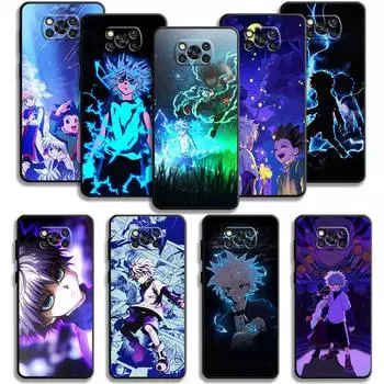 Чехол Hunter Hunter Killua Zoldyck для Xiaomi Poco X3 Nfc X4pro X5 M3 для Mi 12 13 11 10 10t 8 Note10 Lite 11ultra 11t Pro F1 For Mi Note 10 Lite