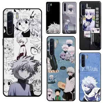 Чехол Hunter X Hunter Killua для OPPO A5 A9 A31 A53 2020 A53S A1K A3S A5S A15 A52 A72 A83 A91 A54 A74 A94 OPPO A1K