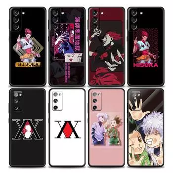Чехол HunterXHunter для Samsung Galaxy S21 S22 S20 S 21 Ultra FE Plus S7 S8 S9 S10 Plus TPU чехол Fundas Hunter Hisoka Anime Samsung S7