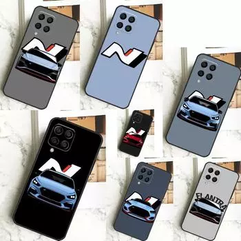 Чехол I30N Blue Cars для Samsung Galaxy M32 M52 M12 M55 M15 M13 M23 M33 M53 M20 M21 M51 M34 M54 M30s M31s Samsung M13 4G