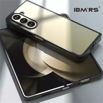 Чехол IBMRS для Samsung Galaxy Z Fold5, матовый прозрачный противоударный защитный чехол matte black матовый черный