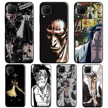 Чехол Ichigo Kenpachi Bleach Manga Anime для Huawei P20 Lite P40 P30 Pro Nova 5T P Smart Z 2019 2021 Honor 50 Lite 9X 8X Huawei P10