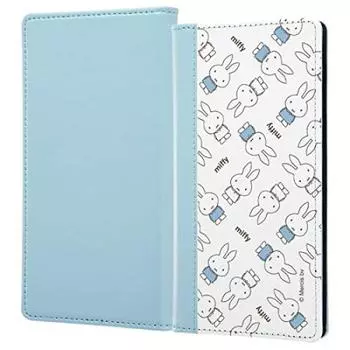 Чехол Inglem General Purpose Type FLEX Bicolor 01 Allover Miffy /Notebook L/ Blue/Miffy Pattern