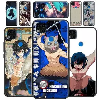 Чехол Inosuke Hashibira Kimetsu no Yaiba для Xiaomi Redmi Note 10 Pro Note 9 Pro Note 11 Pro 8T 9S 10S 10 9A 9T 9C Redmi 7