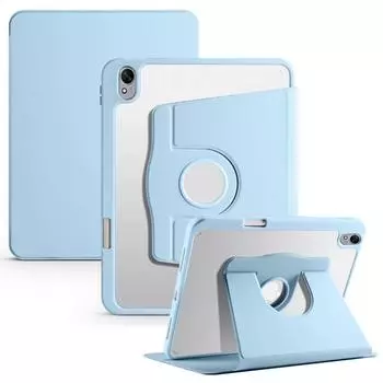 Чехол из акрила и искусственной кожи с поворотом на 360° для Huawei Matepad Se 11 2024, задняя крышка, подставка, чехол для планшета MatePad SE 11, чехол Matepad SE 11 2024 розовый